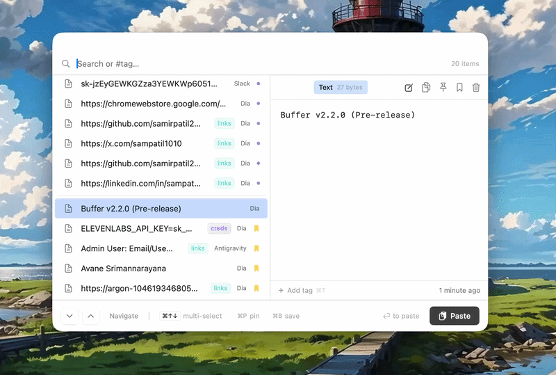 Buffer Demo